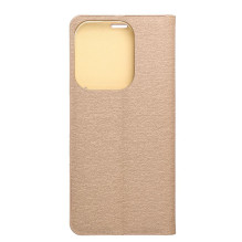 Flip case for Xiaomi Redmi 15C (173,16 x 81,07 x 8,2) Luna Book Gold gold