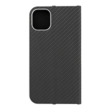 Flip case for iPhone 11 Luna Book Carbon black