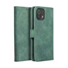 Atverčiamas dėklas, skirtas „Xiaomi Mi 11 Lite 5G / Mi 11 Lite LTE (4G) / Mi 11 Lite NE Tender Book“, žalias Atverčiamas dėklas, skirtas „Xiaomi Mi 11 Lite 5G / Mi 11 Lite LTE (4G) / Mi 11 Lite NE Tender Book“, žalias