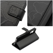 MEZZO Book case for SAMSUNG A26 5G teddy bear black MEZZO Book case for SAMSUNG A26 5G teddy bear black