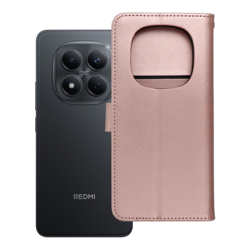 MEZZO dėklas, skirtas XIAOMI Redmi Note 14 PRO 4G, rožinio aukso spalvos, sapnų gaudyklė
