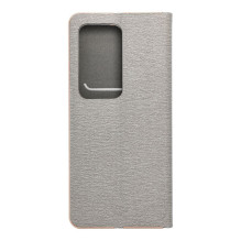 Flip case for Xiaomi Redmi 15 4G / 5G (171.1) Luna Book Gold silver