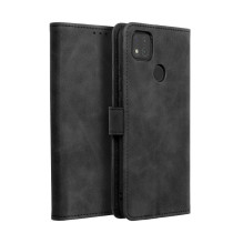 Atverčiamas dėklas Xiaomi Redmi 9C / 9C NFC Tender Book, juodas Atverčiamas dėklas Xiaomi Redmi 9C / 9C NFC Tender Book, juodas