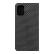 Atverčiamas dėklas, skirtas Samsung A71 Luna Book, anglies juodumo spalvos Atverčiamas dėklas, skirtas Samsung A71 Luna Book, anglies juodumo spalvos