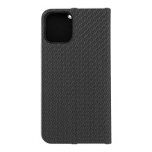 Flip case for iPhone 12 / 12 PRO Luna Book Carbon black