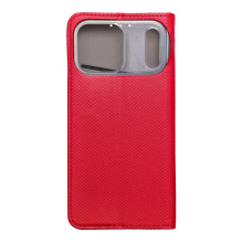 Flip case for iPhone 17 PRO MAX Smart Case Book red Flip case for iPhone 17 PRO MAX Smart Case Book red