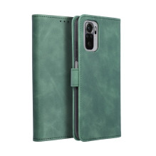 Flip case for Xiaomi Redmi NOTE 10 PRO / Redmi NOTE 10 PRO MAX Tender Book green