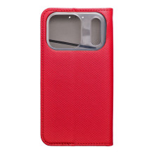 Flip case for iPhone 17 PRO Smart Case Book red Flip case for iPhone 17 PRO Smart Case Book red