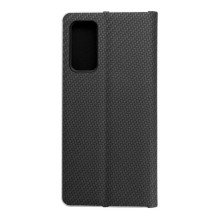 Atverčiamas dėklas, skirtas „Samsung S20 FE / S20 FE 5G Luna Book“, anglies juodumo Atverčiamas dėklas, skirtas „Samsung S20 FE / S20 FE 5G Luna Book“, anglies juodumo