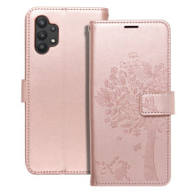 MEZZO Book case for SAMSUNG A32 5G tree rose gold MEZZO Book case for SAMSUNG A32 5G tree rose gold