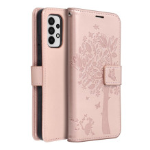 MEZZO Book case for SAMSUNG A32 LTE ( 4G ) tree rose gold MEZZO Book case for SAMSUNG A32 LTE ( 4G ) tree rose gold