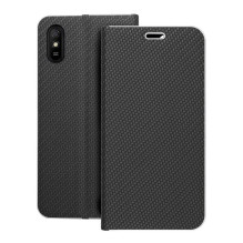 Flip case for Xiaomi Redmi 9AT / Redmi 9A Luna Book Carbon black Flip case for Xiaomi Redmi 9AT / Redmi 9A Luna Book Carbon black