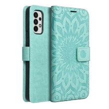 MEZZO Book case for SAMSUNG A32 LTE ( 4G ) mandala green MEZZO Book case for SAMSUNG A32 LTE ( 4G ) mandala green