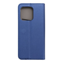 Flip case for Motorola EDGE 60 Smart Case Book navy blue Flip case for Motorola EDGE 60 Smart Case Book navy blue