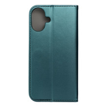 Flip case for iPhone 16 PLUS Smart Magneto dark green Flip case for iPhone 16 PLUS Smart Magneto dark green