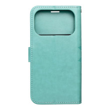 MEZZO Book case for IPHONE 17 Pro mandala green MEZZO Book case for IPHONE 17 Pro mandala green