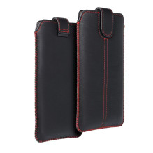 Universalus kišeninis dėklas itin plonas M4 - skirtas iPhone 5 / 5S / 5SE / 5C, juodas