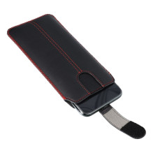 Universalus kišeninis dėklas itin plonas M4 - skirtas iPhone 13 MINI / 12 MINI / 6 / 7 / 8 / Samsung i9500 Galaxy S4 / G