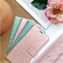 MEZZO dėklas, skirtas SAMSUNG A52 5G / A52 LTE (4G) / A52s 5G, mandala, rožinio aukso spalvos