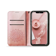 MEZZO Book case for SAMSUNG A52 5G / A52 LTE ( 4G ) / A52s 5G mandala rose gold