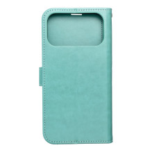 MEZZO Book case for IPHONE 17 Pro Max mandala green MEZZO Book case for IPHONE 17 Pro Max mandala green