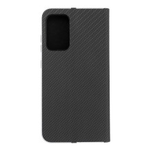 Atverčiamas dėklas, skirtas „Samsung A52 5G / A52 LTE (4G) / A52s 5G Luna Book“, anglies juodumo