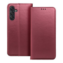 Flip case for Samsung M55 5G Smart Magneto burgundy Flip case for Samsung M55 5G Smart Magneto burgundy