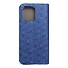 Flip case for Motorola E15 Smart Case Book navy blue