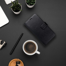 MEZZO Book case for SAMSUNG S25 Edge teddy bear black MEZZO Book case for SAMSUNG S25 Edge teddy bear black