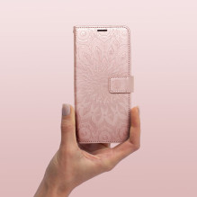 MEZZO Book case for XIAOMI Redmi Note 10 / 10S mandala rose gold MEZZO Book case for XIAOMI Redmi Note 10 / 10S mandala rose gold