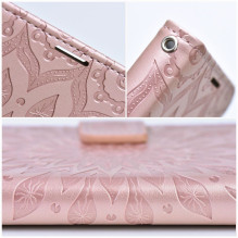 MEZZO dėklas, skirtas XIAOMI Redmi Note 10 / 10S, mandala, rožinio aukso spalvos MEZZO dėklas, skirtas XIAOMI Redmi Note 10 / 10S, mandala, rožinio aukso spalvos
