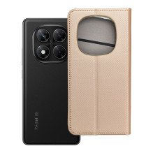 Išmanusis dėklas, skirtas XIAOMI Redmi Note 14 PRO 5G / 14 PRO PLUS 5G, auksinis