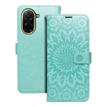 MEZZO knygų dėklas, skirtas XIAOMI Redmi A5 (173,3 x 79,4 x 8,26), mandalų žalias MEZZO knygų dėklas, skirtas XIAOMI Redmi A5 (173,3 x 79,4 x 8,26), mandalų žalias