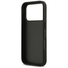 GUESS case for IPHONE 17 Pro GUHCP17LP4TPK (4G Double Card Triangle) black