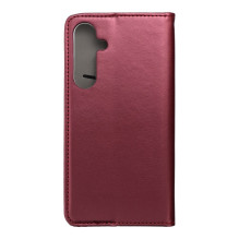 Flip case for Samsung S25 PLUS Smart Magneto burgundy Flip case for Samsung S25 PLUS Smart Magneto burgundy