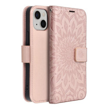 MEZZO dėklas, skirtas IPHONE 13 MINI, mandala, rožinis auksas MEZZO dėklas, skirtas IPHONE 13 MINI, mandala, rožinis auksas