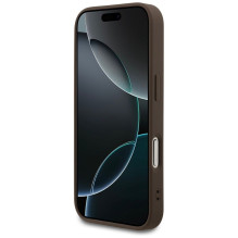 GUESS case for IPHONE 17 Pro GUHCP17LG4GFBR (PU 4G Classic) brown