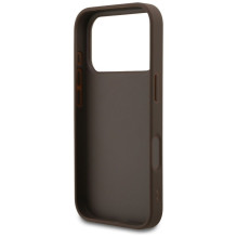 GUESS case for IPHONE 17 Pro GUHCP17LG4GFBR (PU 4G Classic) brown
