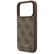 GUESS case for IPHONE 17 Pro GUHCP17LG4GFBR (PU 4G Classic) brown