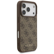 GUESS case for IPHONE 17 Pro GUHCP17LG4GFBR (PU 4G Classic) brown