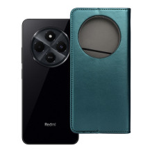 Atverčiamas dėklas, skirtas „Xiaomi Redmi 14C Smart Magneto“, tamsiai žalias Atverčiamas dėklas, skirtas „Xiaomi Redmi 14C Smart Magneto“, tamsiai žalias