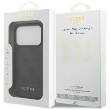 GUESS case for IPHONE 17 Pro GUHCP17LG4GFGR (PU 4G Classic) black