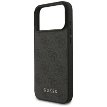 GUESS dėklas, skirtas IPHONE 17 Pro Max GUHCP17XG4GFGR (PU 4G Classic), rudas