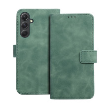 Atverčiamas dėklas, skirtas „Samsung A54 5G Tender Book“, žalias
