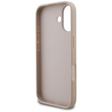 GUESS dėklas, skirtas IPHONE 17 GUHCP17SG4GFPI (PU 4G Classic), rožinis