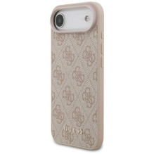 GUESS case for IPHONE 17 Air GUHCP17MG4GFPI (PU 4G Classic) pink