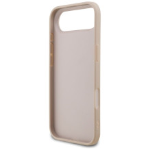GUESS dėklas, skirtas IPHONE 17 Air GUHCP17MG4GFPI (PU 4G Classic), rožinis
