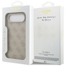 GUESS case for IPHONE 17 Air GUHCP17MG4GFPI (PU 4G Classic) pink