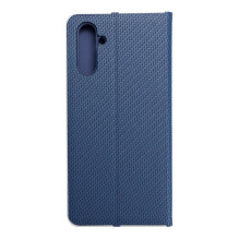 Flip case for Samsung A13 5G / A04S Luna Book Carbon blue