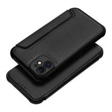 Atverčiamas dėklas, skirtas iPhone 11 Razor Book, juodas